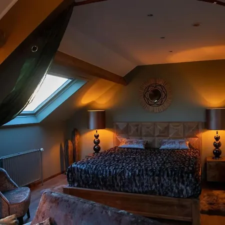 Villa With Private Pool In 350 M² Hamois